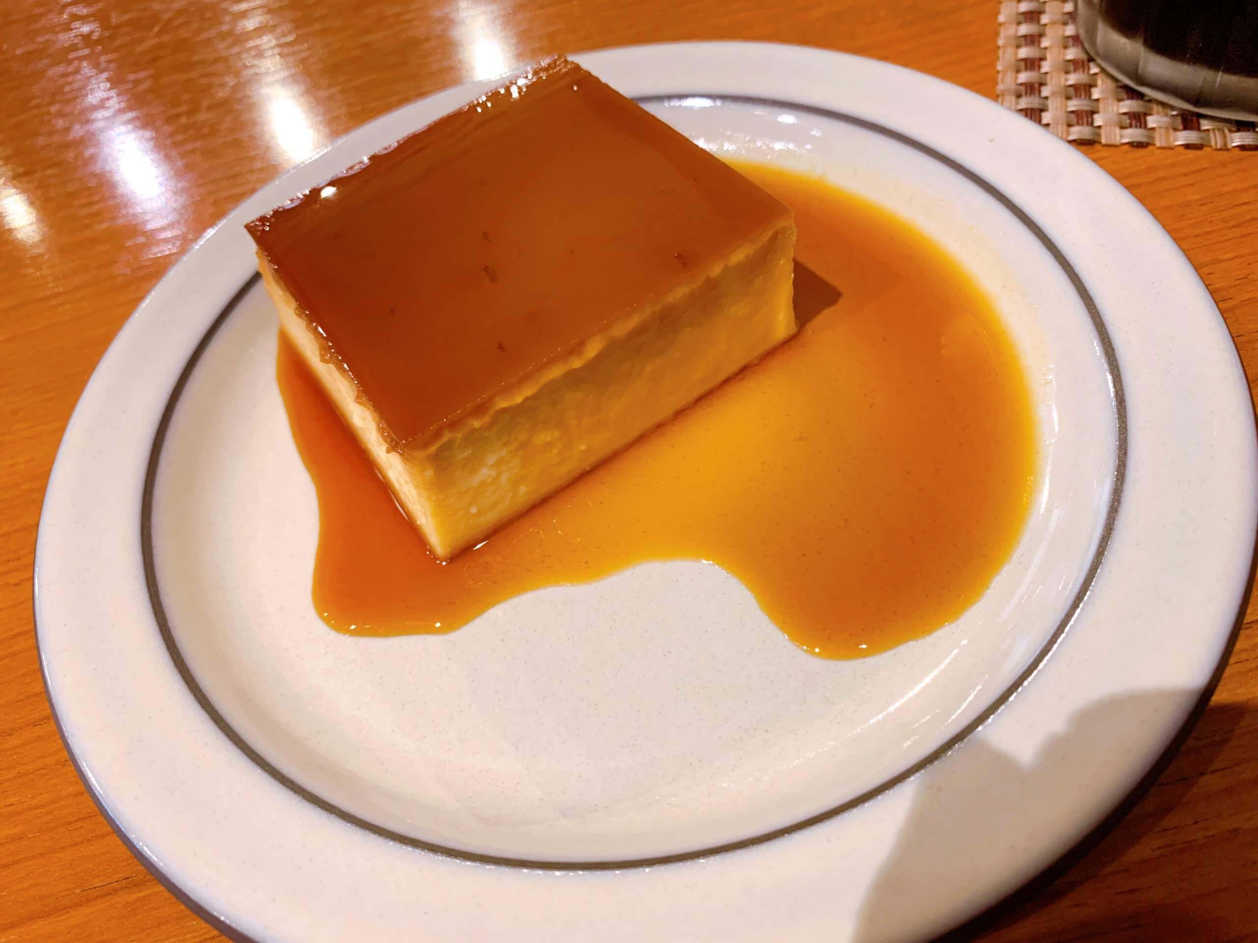 カフェ クラシックな固焼きプリン 東伏見 珈琲茶館 珈風絵 サワミログ